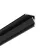 C9020021 LED profil CABI12 D1E fekete (sarok)