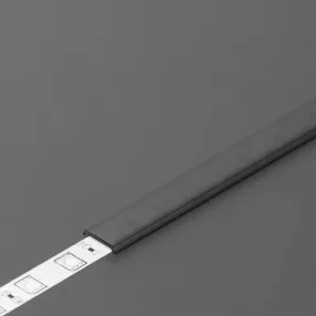 89000241 LED profil fedlap "C2" klikk füstszínű