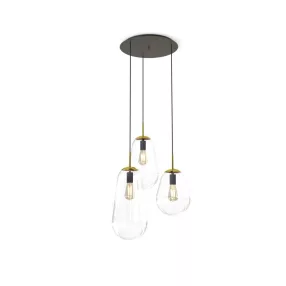 Nowodvorski Pear függesztett lámpa E27 3X28W TL-7794