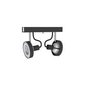   Nowodvorski Cross Graphite spotlámpa GU10-ES111 2X50W TL-9597 !!! kifutó termék! készlet erejéig rendelhető!