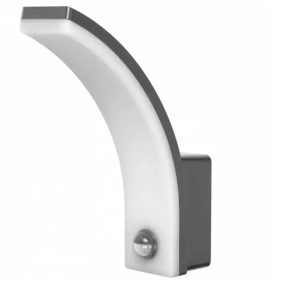   Adviti Frenit LED Kültéri fali lámpa LED 20W szürke mozgásérzékelővel AD-OP-6204GLPMR4