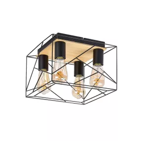 Rábalux BOIRE Mennyezeti lámpa, E27 4x MAX 40W, 71024