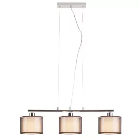 Rábalux Anastasia Függeszték, E27 3x MAX 60W, 2630