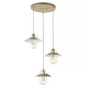 Rábalux Nesrin Függeszték, E27 3x MAX 40W, 3520