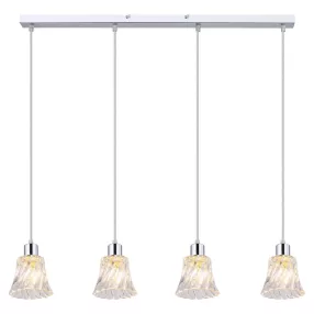 Rábalux Hestia Függeszték, E14 4x MAX 40W, 5303