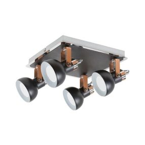   Rábalux Balzac Spotlámpa, GU10 4x MAX 35W, 5612 !!! UTOLSÓ DARABOK !!!