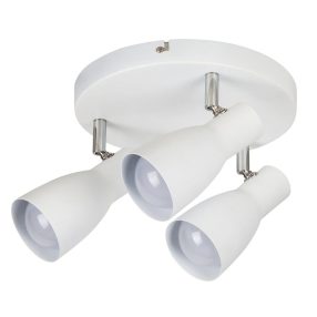 Rábalux Ebony Spotlámpa, E27 3x MAX 20W, 6028