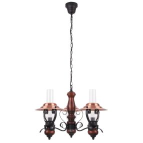 Rábalux Enna Csillár, E14 3x MAX 40W, 7860