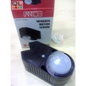 mozgásérzékelő 360 fekete IP44 321131