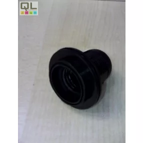   foglalat E27 csillár, M10x1 60W/250V fekete 321213 !!! UTOLSÓ DARABOK !!!