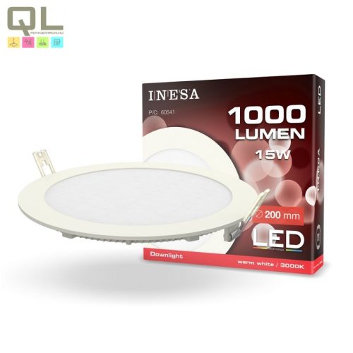 INESA LED PANEL 190m 15W 3000K 60541 - !!!A termék értékesítése megszűnt!!!