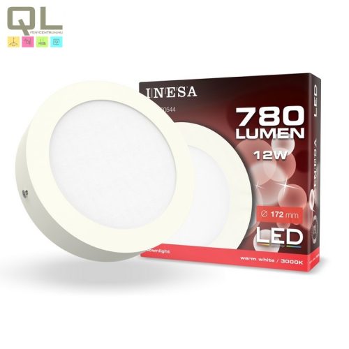 INESA LED mennyezeti lámpa 12W 3000K 60544 - !!!A termék értékesítése megszűnt!!!