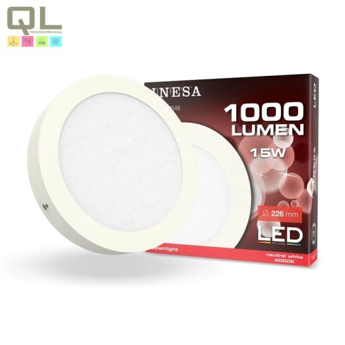 INESA LED mennyezeti lámpa 15W 4000K 60548 - !!!A termék értékesítése megszűnt!!!