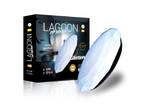 Lagoon PP Glisten mennyezeti lámpa 24W LED 4000K 2640lm IP44 BHCL1