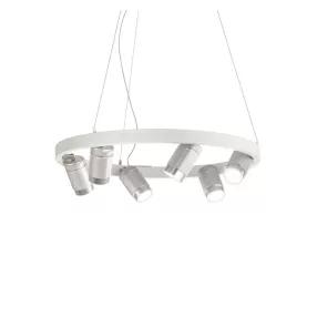 IDEALLUX ZOOM SP6 függeszték lámpa 32,4WLED 235936