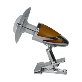   Prezent ZEUS CLIP spotlámpa/1 R50/40W, króm/matt króm/sötét fa 12032