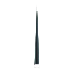 Luxera EBONY függeszték 1xG9/40W Ø6cm króm/fekete 48002