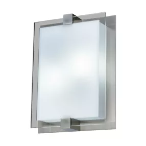   Prezent SHARP mennyezet lámpa 4xE27/18W satin-króm 50x30cm 62011