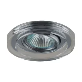   Emithor DOWNLIGHT ELEGANT GU10/50W Ø10cm crystal/króm 71036