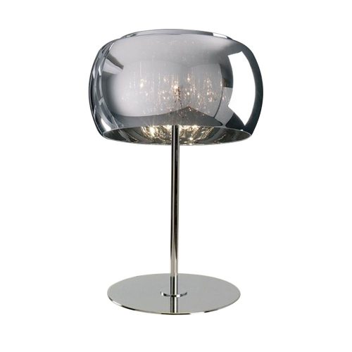 Luxera SPHERA asztali lámpa 3xG9/42W ↕42cm Ø28cm króm 46053