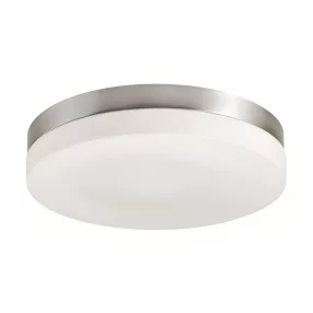   Prezent PILLS mennyezet lámpa 3xE27/60W Ø36cm IP44 nikkel satin/fehér 67103