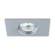 Emithor DOWNLIGHT ELEGANT GU10/50W 8x11cm szálcsiszolt alu 71049