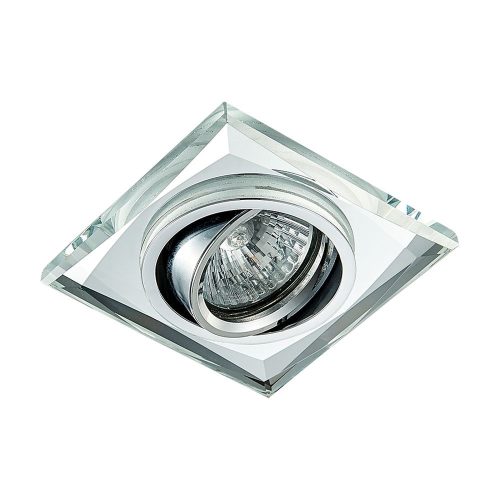 Emithor DOWNLIGHT ELEGANT GU10/50W 9x9cm króm/üveg 71052