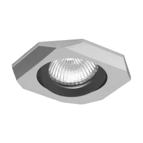   Emithor DOWNLIGHT ELEGANT GU10/50W 8,7x8,7cm króm/fekete 71058