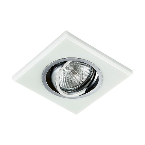 Emithor DOWNLIGHT ELEGANT GU10/50W 9x9cm fehér/króm 71064