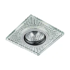   Emithor DOWNLIGHT ELEGANT GU10/50W+LED 9x9cm tükör/króm 71072