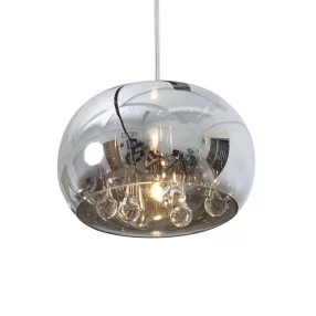 Luxera SPHERA függeszték G9/33W Ø22cm króm 46057