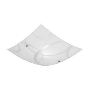   Prezent ROMERO mennyezet lámpa 1xE27/60W 30x30cm matt fehér 45123