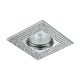 Emithor DOWNLIGHT CRYSTALS GU10/50W 8,9x8,9cm króm 71078