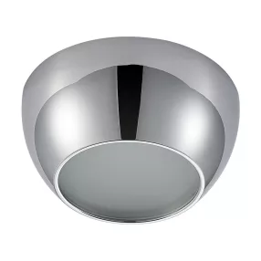   Emithor DOWNLIGHT IP GU10/50W Ø9cm IP44 króm/frosted üveg 71086