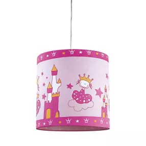   Prezent LUNETIC gyermek függeszték 1xE27/60W pink Ø27cm 28021