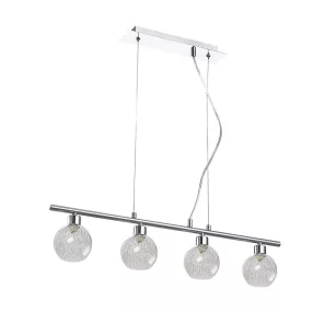 Prezent WIRO függeszték/4 G9/33W króm/ezüst 65034