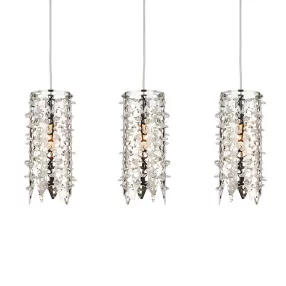Luxera VITRA függeszték/3 E14/40W ↔60cm 64366