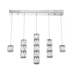   Luxera POLAR LED függeszték/5 39W/3120lm 3000K ↔70cm 62403