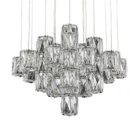 Luxera POLAR LED függeszték 90W/7200lm 3000K Ø50cm 62402