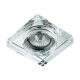 Emithor DOWNLIGHT ELEGANT FIX GU10/50W+3W LED  9x9cm 71105