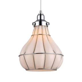 Prezent PERUGIA függeszték E27/60W Ø22cm opál 46084