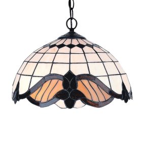 Prezent TIFFANY függeszték 2xE27/60W Ø40cm ↕120cm 146