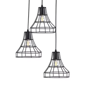 Prezent RIANO függeszték/3 E27/60W Ø35cm ↕77cm 61453