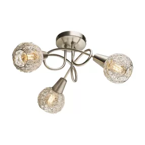   Prezent CARIER mennyezet lámpa/3 E14/40W Ø38cm ↕20,5cm 27502