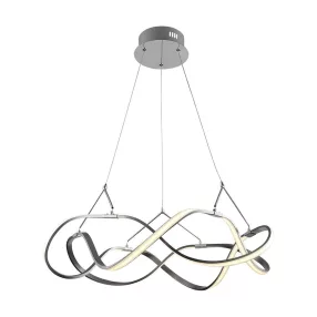   Luxera MINUET LED függeszték 35W/3400lm 3000K Ø55cm ↕120cm 18104