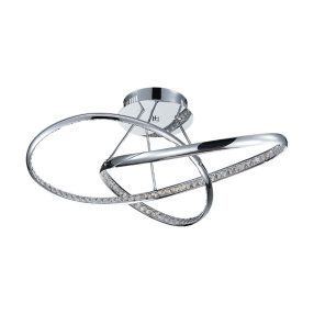   Luxera MADD LED mennyezet lámpa 25W/1650lm 4000K Ø61cm ↕25cm 62426