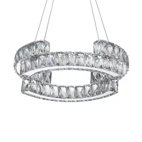   Luxera SANTANA LED függeszték 24W/1900lm 4000K Ø40cm ↕110cm 62428