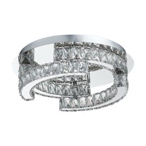   Luxera SANTANA LED mennyezet lámpa  24W/1900lm 4000K Ø45cm 62429