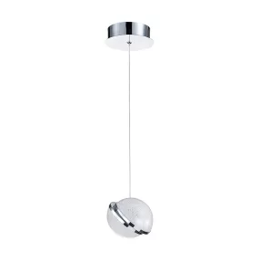   Luxera MALCOLM LED függeszték/1 8W/600lm 4000K Ø14cm ↕110cm 62434