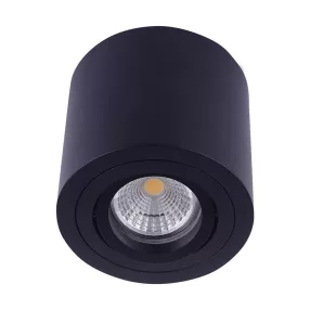 Emithor ALMAN 1xGU10/50W Ø8cm ↕8,4cm fekete 48607